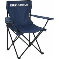 KIRKJUBØUR® "Njörd" Campingstuhl navy — Bild 1