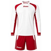 Zeus Kit Pippo Trikot-Set + Shorts 2-teilig bianco/rosso