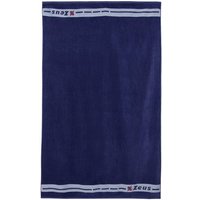 Zeus Badehandtuch Baumwolle 155 x 100 cm navy