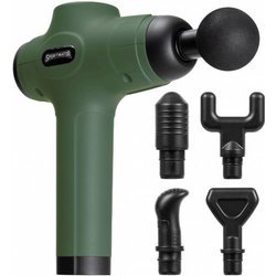 Sportinator® Level Up Pistola Massaggiante Con Vari Accessori E Custodia Per Il Trasporto, Massaggiatore Elettrico Manuale Con Connettore USB-C E Schermo Lcd (Verde) Sportinator® Level Up Pistola Massaggiante Con Vari Accessori E Custodia Per Il Trasporto, Massaggiatore Elettrico Manuale Con Connettore USB-C E Schermo Lcd (Verde)
