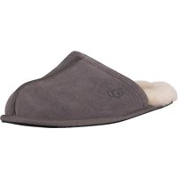 UGG Mens Scuff Slippers Dark Grey Sheepskin, 7