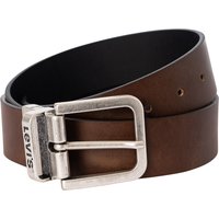 Reversible Metal Buckle Leather Belt