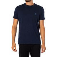 Timberland DUNSTAN RIVER SHORT SLEEVE TEE men's T shirt in Marine