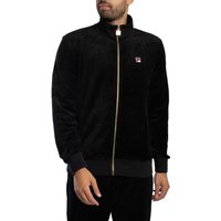 Nero Velour Track Jacket