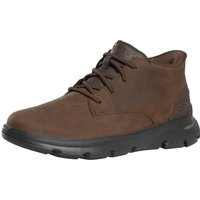 Skechers Men's Slip-ins Relaxed Fit: Arch Fit Garza - Ridley Boots in Cocoa, Size 10 | Leather/Synthetic