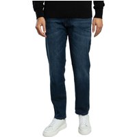 BOSS Re Maine Regular Fit Dark Wash Jeans Blue