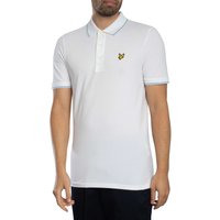 Lyle And Scott Tipped Polo T Shirt White