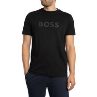 BOSS Regular Fit Logo T Shirt Black