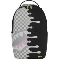 Cream Check Side Drip Backpack