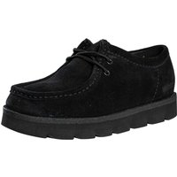 Clarks Men's Meare Walla Black Suede Wallabee | Size: 9/Standard Fit