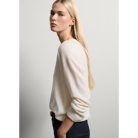 17% Rabatt auf Beiger Kaschmirpullover für Damen von Stefanel im Regular Fit