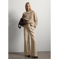 17% Rabatt auf Stefanel DamenHellbeige BaumwollStretchhose