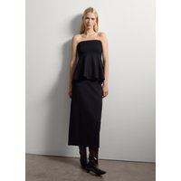 17% Rabatt auf DamenRock von Stefanel Schwarz in GunmetalFinish