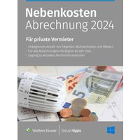 Nebenkostenabrechnung 2024 I Betriebsabrechnung und Nebenkostenabrechnung Vermieter I