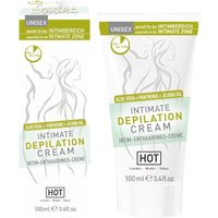 HOT INTIMATE Depilation Cream 100ml - Kosmetikprodukt HOT INTIMATE Depilation Cream 100ml - Kosmetikprodukt