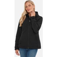 Keld Womens Shower Resistant Hooded Softshell Jacket