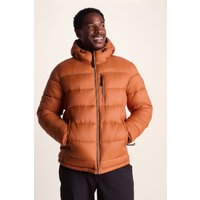 Tog24 Mens Maloney Padded Jacket Orange