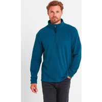 Tog24 Mens Revive Zip Neck Fleece Blue