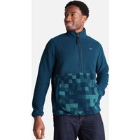 Tog24 Mens Ryle Microfleece Zip Neck Blue