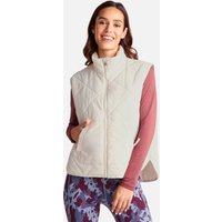 Tog24 Womens Slaley Short Gilet White