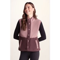 Tog24 Womens Tunston Fleece Gilet Purple