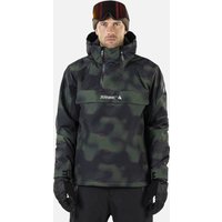 Surfanic Mens Whiteroom Camo Jacket Green