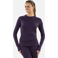 Surfanic Womens Merino Crew Neck Purple