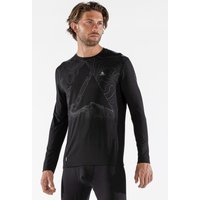 Surfanic Mens Bodyfit Contour Crew Neck Black