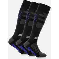 Surfanic Mens Pro Tech Plus 3pk Sock Blue