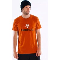 Hardnutz Mens Slash T-shirt Red