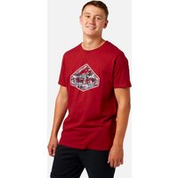 Surfanic Diamond Mens T-shirt Red