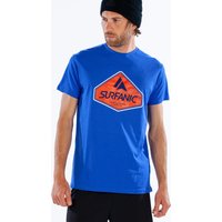 Surfanic Mens Crystal Logo T-shirt Blue