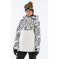 Surfanic Womens Odyssey Animal Camo Jacket White
