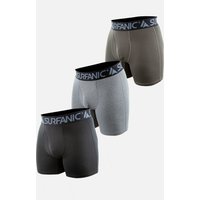 Surfanic Mens Carbondri Boxer Shorts Black