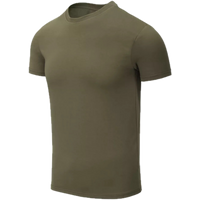 Helikon-Tex T-Shirt SLIM Organic Cotton olive, Basic Slim t-shirt "L"