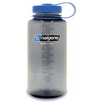 Nalgene Wide Mouth Sustain Flasche 1.0L - 32 oz grau ""