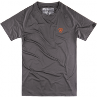 Outrider Tactical T.O.R.D. Athletic Fit Performance Tee wolf grey, Funktionsshirt im Sommer "XS"