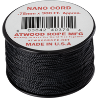 Helikon-Tex Nano Cord (300ft) Black ""