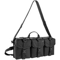 Tasmanian Tiger Tacvec Container schwarz, Dreigeteilte Taschenvariante, die vor dem Vordersitz des Fahrzeugs befestigt wird, Zivile / Undercover-Linie ""