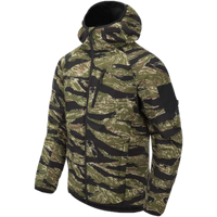 Helikon-Tex Wolfhound Climashield APEX 67G Jacke Tiger Stripe - Outdoorjacke, taktische Winterjacke "XXL"