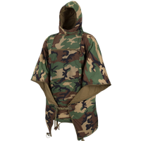 Helikon Tex Swagman Roll Poncho US Woodland, geeignet für Survival, Bushcraft, Trekking, Outdoor ""