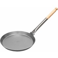 Stabilotherm Jaeger-Bratpfanne original Ø 28cm faltbarer Holzgriff, Pfanne, outdoor cooking, camping, Carbonstahl ""