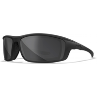 Wiley X WX GRID Polarized Grau/Matt Schwarz, Taktische Sonnenbrille ""