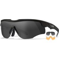 Wiley X WX ROGUE COMM Grau, Klar, Orange/Matt Schwarz ""