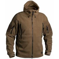 Helikon Tex Patriot Fleece Jacke coyote, taktische Fleece Jacke, geeignet für Polizei, Militär, Sicherheitsdienst, Survival, Outdoor, Airsoft "XL"