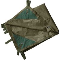 Mehrzweckplane "Basha" Nylon oliv, verwendbar als Sonnensegel, Zeltersatz, Regenschutz, Unterlegmatte, Bergetuch ""