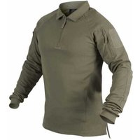 Range Polo Langarmshirt, oliv "XXL"