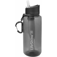 LifeStraw Wasserflasche mit Filter GO 1L grey ""