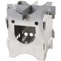 Hobo Kocher Bushbox - Happy & Grumpy, besteht aus 7 verschiedenen "laser-cut" rostfreien Stahlelementen, geeignet für Survival, Bushcraft, Prepper ""