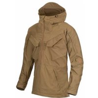 Helikon Tex Pilgrim Anorak coyote - Känguru-Konstruktion, Outdoor Jacke- geeignet für Wanderungen und zum Arbeiten "M"